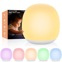 Tyute baby night light with soft glow, ideal for calming bedtime routines.