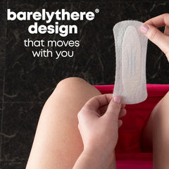 Liner worn discreetly under light clothing for everyday freshness and confidence.