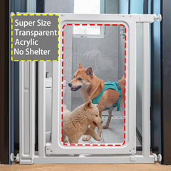 UAISAFER adjustable width gate fits 27.4-29.9 inch doorways.
