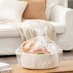 UBBCARE storage shelf basket on shelf keeps items organized with style.