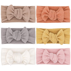 UeeSum baby headbands in soft-knit fabric, gentle on tiny heads for everyday wear.