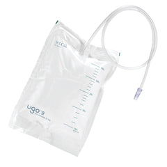 Ugo 2L Night Bags pack of 10 for secure, kink-free nighttime drainage.