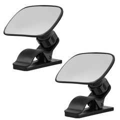 UHANBUT baby mirror clipped to sun visor for easy rear view while driving