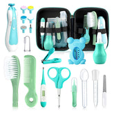 UHFi baby grooming kit 20-in-1 case, neatly organized for on-the-go parents.