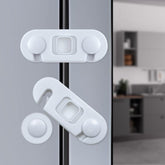 Uhimooi fridge lock with dual‑side opening for easy baby proofing.