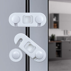 Uhimooi fridge lock with dual‑side opening for easy baby proofing.