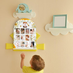 UIBOVA nursery wall hanging setup is easy to display and admire