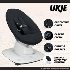 UKJE protective swing cover installation close-up demonstrates quick five-minute setup and perfect alignment.