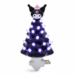 Ukonic Sanrio Kuromi 6-Inch nightlight viewed from the side for festive ambience