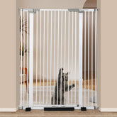 Ulifemate 51.18-inch cat gate height keeps curious cats safely contained at home.