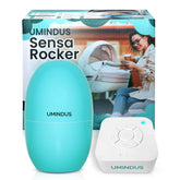 UMINDUS SensaRocker travel-compact-design ready for on-the-go soothing.