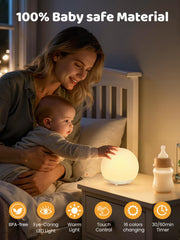 UMIXGENE Egg Light shows stepless dimming for precise brightness control.
