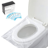 UNAOIWN travel pack toilet seat covers protect against mess in public restrooms.
