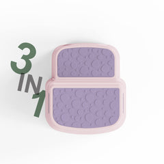 UNCLE WU toddler step stool shows non-slip feet for secure placement.