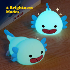 UNEEDE axolotl night light with dimmed warm glow