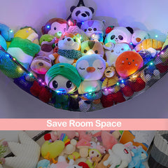 Unicorn Castle corner hanging installation saves space in kids' room.