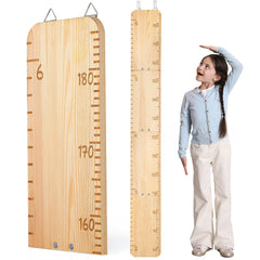 Unicorn Castle growth chart on wall with durable height marks