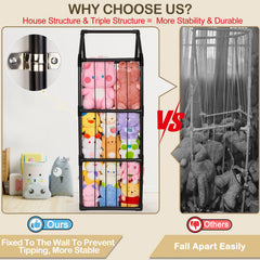 Unicorn Castle LED light accent brightens the display for kids.