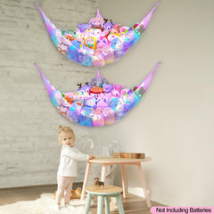 Unicorn Castle LED light string adds cozy glow to play area