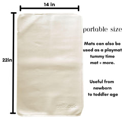 UNIKLOOK foldable travel changing pad for compact carry in bags.