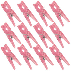 Unique baby pink clothespin favor ideal for baby shower decor.