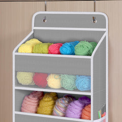 Univivi door organizer installs on standard doors in minutes.