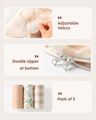 Unnivoll all-season breathable fabric for baby comfort