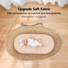 Pre-shrinking microfiber resists shrinking and fading after washing.