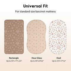 4-way elastic edge keeps the sheet from slipping at night.