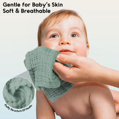 Unnivoll washcloths with reinforced edges stay durable after repeated washes.