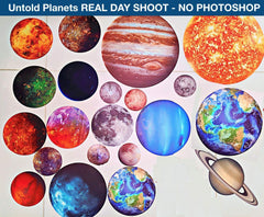UNTOLD PLANETS wall decals for kids room create immersive celestial decor