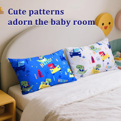 UOMNY dinosaur toddler pillowcase 14x19 fits standard toddler pillows with cozy feel.