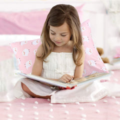 UOMNY 2-pack pillowcase closeup shows soft polyester fabric