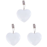 Uonlytech purse light in heart shape illuminates the bag for easy item finding.