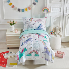 UOZZI Bedding flat sheet 45x60 inches on crisp white base