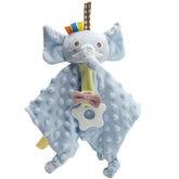 Upalupa elephant blue head security blanket soothing baby at nap time