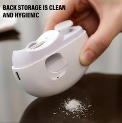 Upgraded electric nail clipper 3-in-1 ergonomic one-hand grip.