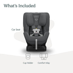 UPPAbaby Rove in forward-facing position supports growing children securely.