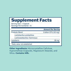 Uqora Promote capsules close-up highlighting probiotic formula