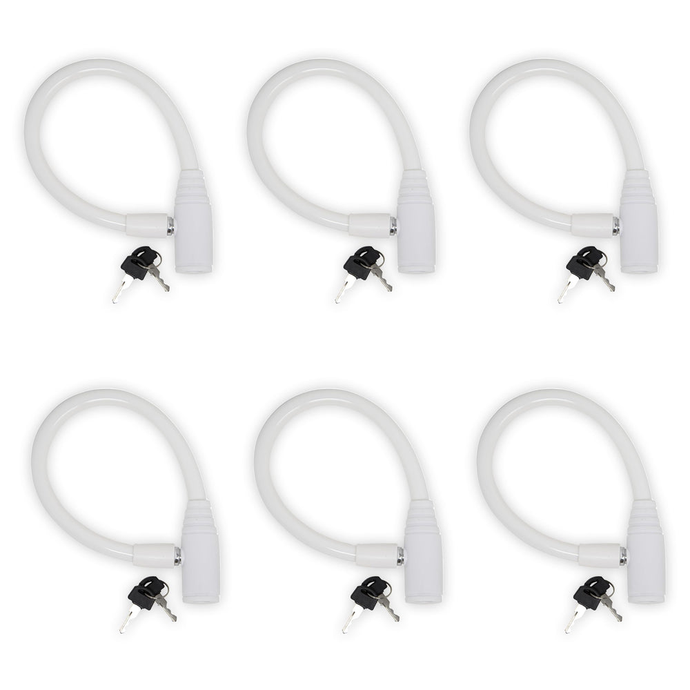 Urban August child-proof fridge lock on side-by-side handles secures kids from accessing contents