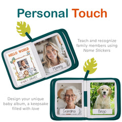 Urban Kiddy baby mirror attached encourages self-recognition during play.