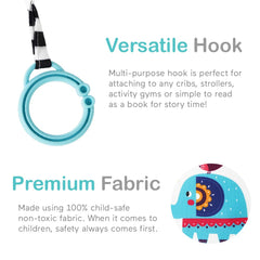 Urban Kiddy name stickers label family members to support early recognition.