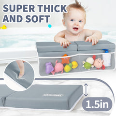 URMYWO anti-slip kneeler with suction cups for secure tub mounting.