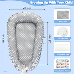 URMYWO lounger with double-sided patterns for versatility.