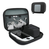 USA Gear baby monitor case front view showing durable shell and compact size