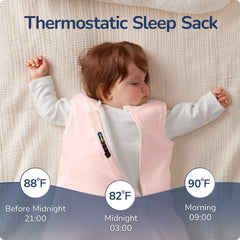 usbettas 2.5 tog sleep sack 2-way zipper for quick diaper changes.