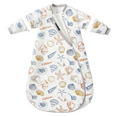 Usbettas baby sleep sack ocean front view showing cozy warmth for cold nights.