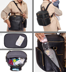 USRA changing pad included for sanitary diaper changes on the go