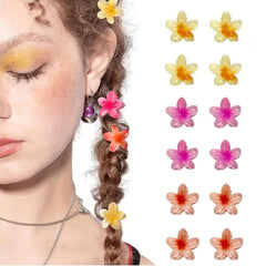 USUKUSI flower hair clips 12-pcs pack for secure hold on all hair types.