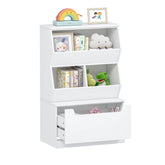 UTEX Kids Toy Storage Organizer with white drawer keeps playroom tidy and accessible.